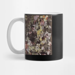 Flowers Design Painting Mug